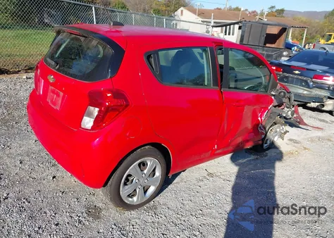 2020 Chevrolet Spark Fwd Ls Automatic из США, поврежденный, VIN KL8CB6SA6LC473350